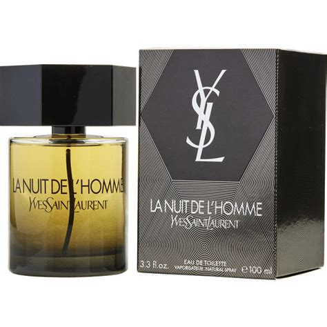 yves saint laurent la nuit des hommes|la nuit de l'homme 60ml.